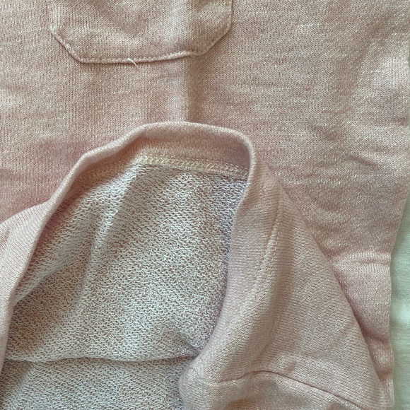 Girls large short sleeve sweatshirt material tee - Picture 3 of 5